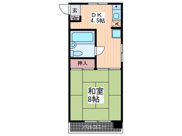 メゾンドプチGの物件間取画像